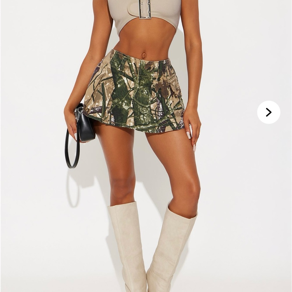 Camo Mini Skort
